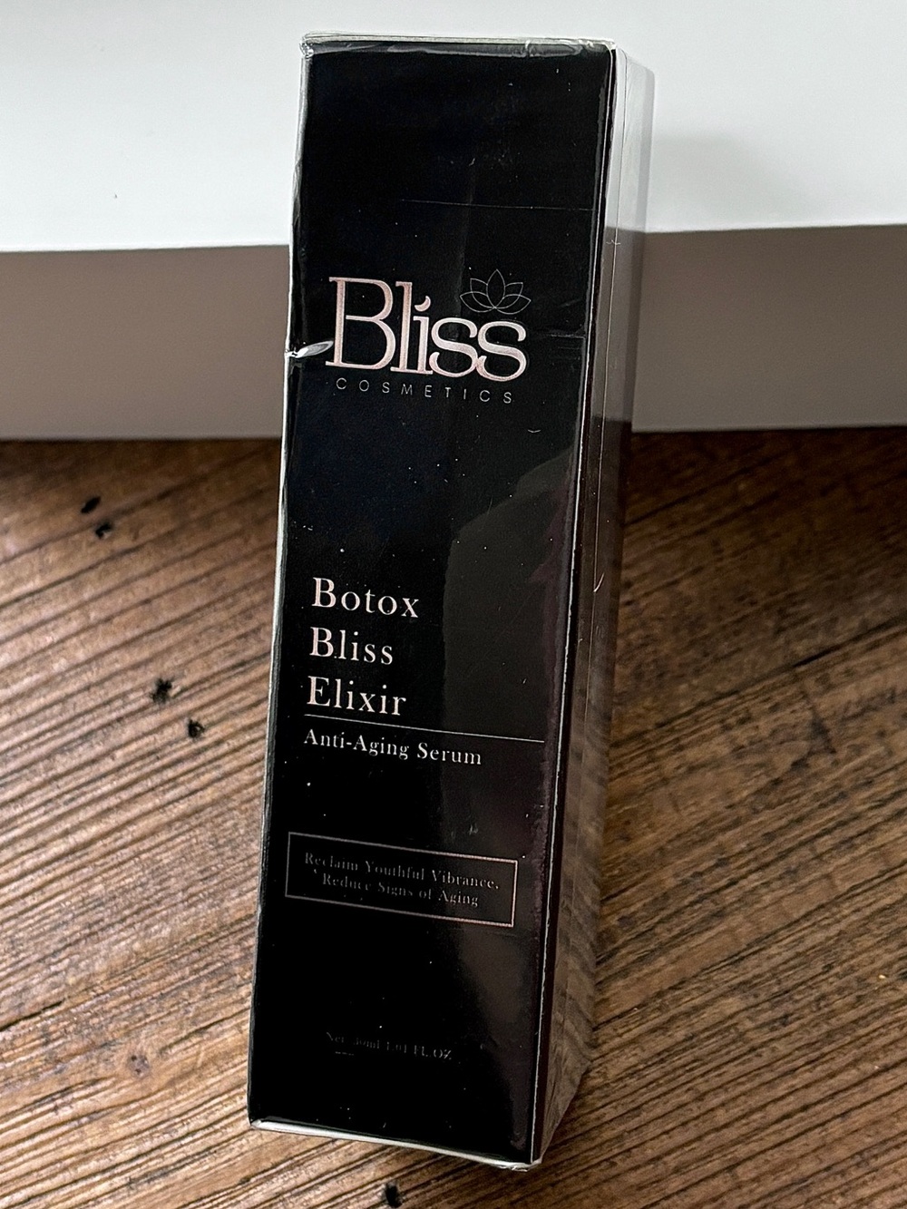 Bliss Cosmetics Botox Bliss Elixir Anti Aging Serum 1.01 Fl Oz/30ml Exp: 3/28/28